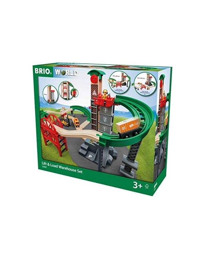 BRIO Large warehouse with lift - 33887 główny