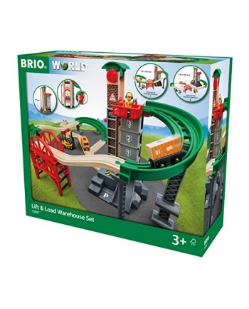 BRIO Large warehouse with lift - 33887 nr 2