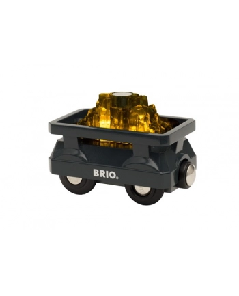 BRIO gold wagon with light - 33896 nr 1