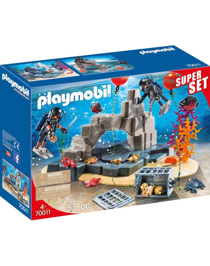 PLAYMOBIL 70011 SuperSet SEK diving kit główny