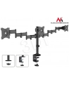 Uchwyt biurkowy do monitora Maclean MC-691 (biurkowy  Obrotowy  Uchylny - 27 ; max. 24kg) - nr 9