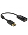 Adapter DELOCK 62609 (DisplayPort M - HDMI F; kolor czarny) - nr 5