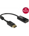 Adapter DELOCK 62609 (DisplayPort M - HDMI F; kolor czarny) - nr 8