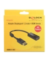 Adapter DELOCK 62609 (DisplayPort M - HDMI F; kolor czarny) - nr 9