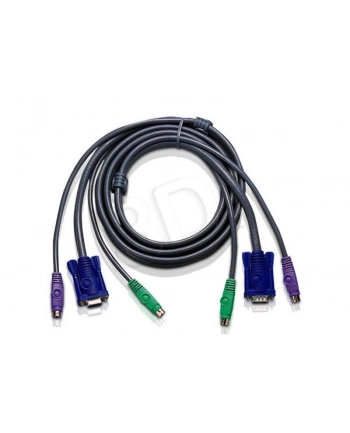 ATEN 2L-1003P/C Kabel 2x SVGA+klawPS+myszPS  3.0m nr 2