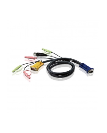 ATEN 2L-5303U Kabel HD15 - SVGA + mysz + klawUSB +  Audio 3.0m