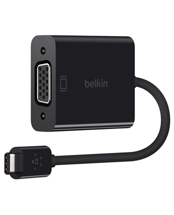 belkin Adapter USB-C do VGA czarny nr 1