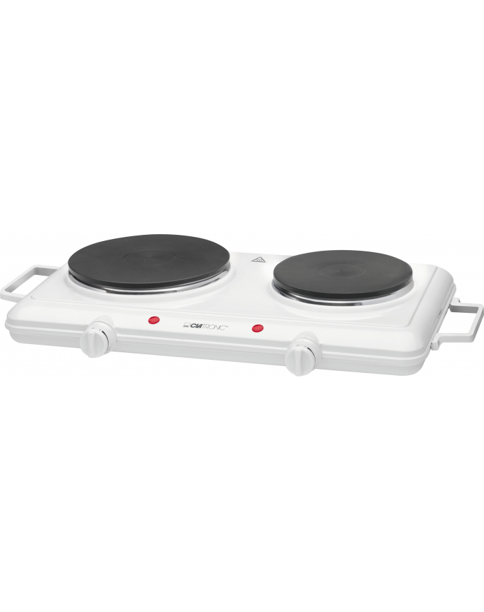 Kuchenka Clatronic DKP 3583 (Płyta elektryczna; 2 pola grzejne; 2500W; kolor biały) główny