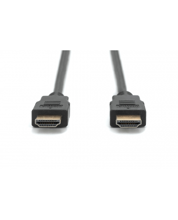 Kabel Assmann AK-330107-020-S (HDMI M - HDMI M; 2m; kolor czarny)