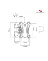 Uchwyt ścienny do telewizora Maclean MC-670 (ścienne  Uchylny - 27 ; max. 20kg) - nr 38