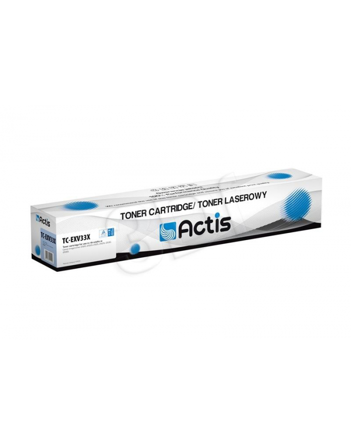 Toner ACTIS TC-EXV33X (zamiennik Canon C-EXV33; 14 600 stron; czarny) główny