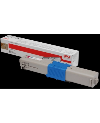 Toner OKI 44973534 (oryginał ; 1 500 stron; czerwony) nr 1