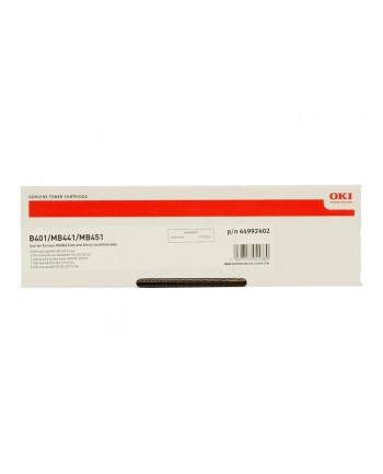 Toner OKI 44992402 (oryginał ; 2 500 stron; czarny) nr 2