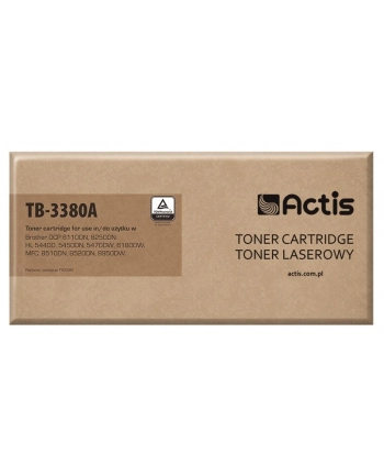 Toner ACTIS TB-3380A (zamiennik Brother TN-3380; Supreme; 8 000 stron; czarny) nr 1