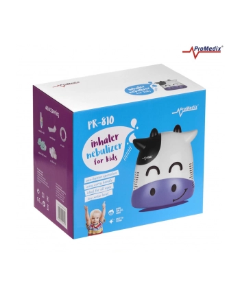 Inhalator ProMedix Krówka PR-810 (kolor biały  kolor fioletowy) nr 1