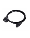 Kabel SAVIO CL-89 (IEC C13 - Schuko M; 1 2m; kolor czarny) - nr 5
