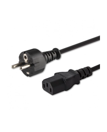 Kabel SAVIO CL-89 (IEC C13 - Schuko M; 1 2m; kolor czarny) nr 2