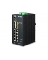 Planet switch  IGS-12040MT IP30  8xGeth 4xSFP - nr 1