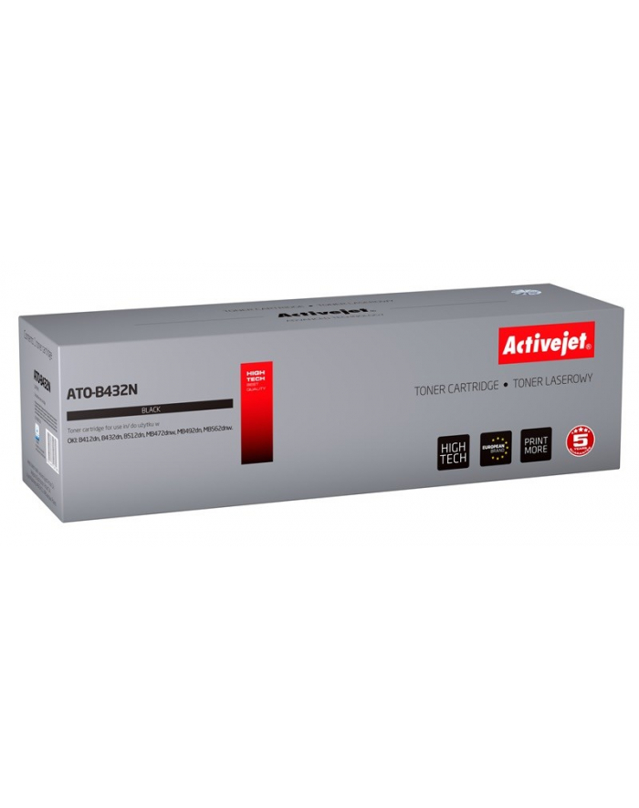 Toner Activejet ATO-B432N (zamiennik OKI 45807106; Supreme; 7 000 stron; czarny) główny