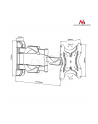 Uchwyt   ścienny    do telewizora  Maclean  MC-742 (Obrotowy  Uchylny; 13  - 42 ; max. 30kg) - nr 3