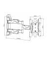 Uchwyt   ścienny    do telewizora  Maclean  MC-742 (Obrotowy  Uchylny; 13  - 42 ; max. 30kg) - nr 40