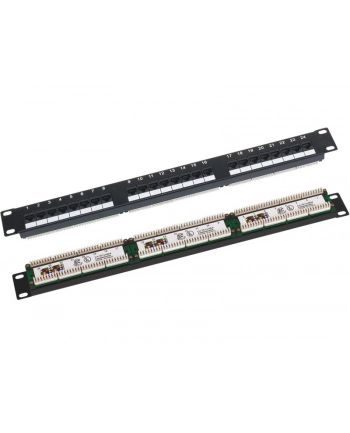 a-lan Patchpanel  1U 19  UTP 24 porty kat 6 LSA -Q-LANTEC