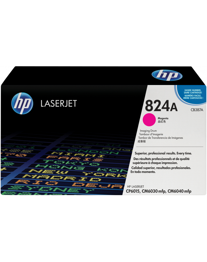 hewlett-packard Bęben HP czerwony HP 824A  HP824A=CB387A  35000 str. główny