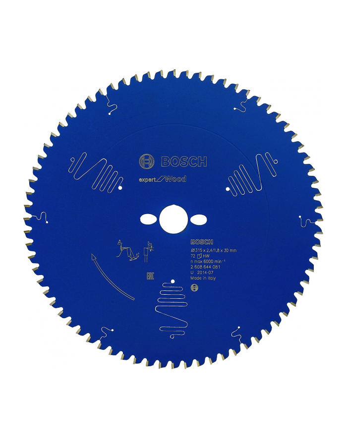 Tarcza pilarska BOSCH Expert 2608644081 (Metal; 315 mm) główny