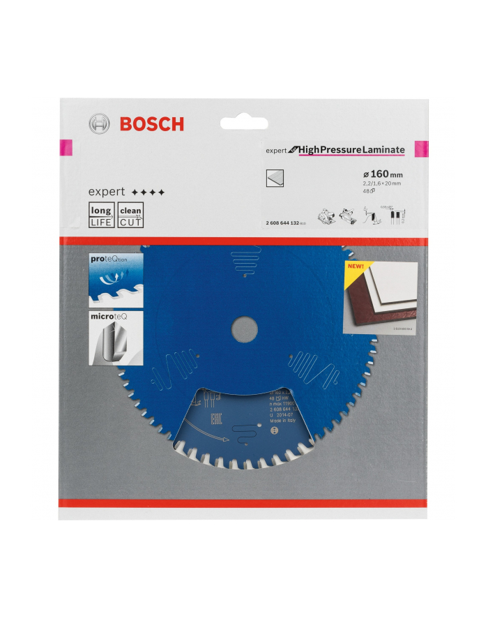 Tarcza pilarska BOSCH Expert 2608644132 (160 mm) główny