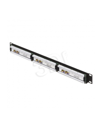 Patch panel A-LAN PK-U5-1 (1U; 19 ; kat. 5e; UTP; 24xRJ-45)