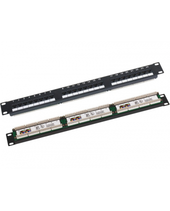 Patch panel A-LAN PK-U5-1 (1U; 19 ; kat. 5e; UTP; 24xRJ-45)