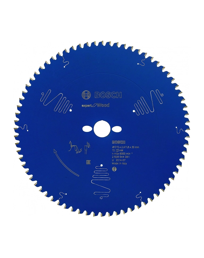Tarcza pilarska BOSCH Expert 2608644081 (Metal; 315 mm) główny