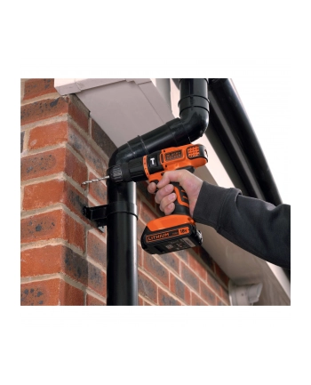 Wiertarko-wkrętarka Black&Decker aku BDCH188N-XJ nr 2