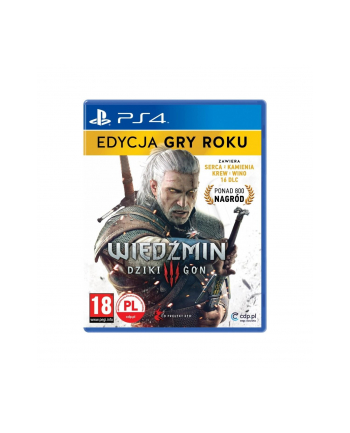 cd projekt red Gra PS4  (wersja BOX; Blu-ray; PL; od 18 lat)