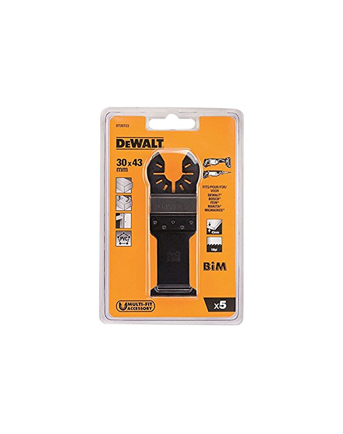 Brzeszczot do drewna z gwoździami DEWALT DT20273 główny