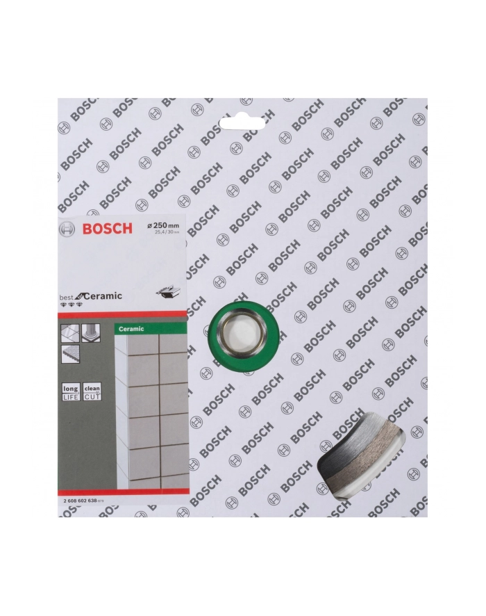 Tarcza diamentowa do ceramiki BOSCH Best for Ceramic 2608602638 (250 mm) główny