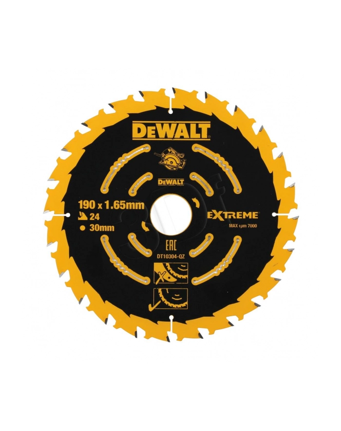 Tarcza pilarska do pilarek przenośnych DeWalt DT10304-QZ (190 mm) główny