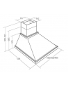 Okap kominowy AKPO  WK-4 RUSTICA COUNTRY 60 (427 m3/h; - nr 3