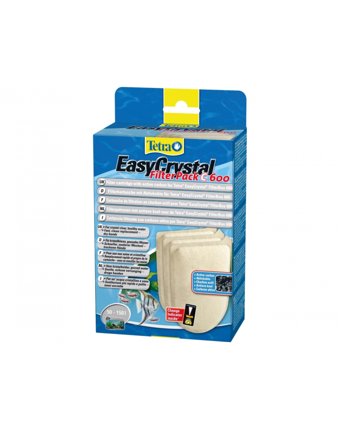 Tetra EasyCrystal Filter Pack C600-wkład węglowy główny
