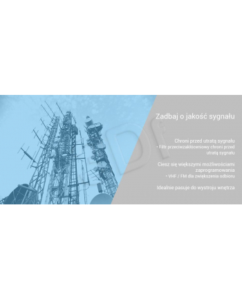 PHILIPS ANTENA TV WEWNĘTRZNA 28DB (UHF/VHF/FM/HDTV) nr 2