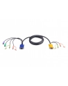 ATEN 2L-5303P Kabel HD15 - SVGA + myszPS + klawPS +  Audio 3.0m - nr 6