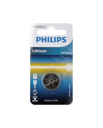 Baterie guzikowe Philips CR2016/01B (Li-Ion) nr 1