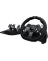 Kierownica Logitech G920 Driving Force 941-000123 ( PC Xbox One ; D-Pad podstawa z pedałami Force Feedback łopatki do zmiany biegów ) - nr 80