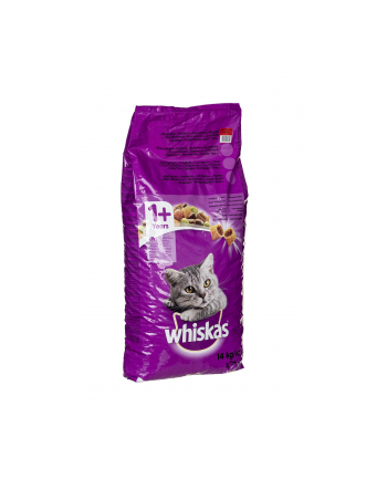 Karma Wołowina z marchewką  WHISKAS 14kg