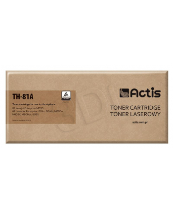 Toner ACTIS TH-81A (zamiennik HP 81A CF281A; Standard; 10 500 stron; czarny)