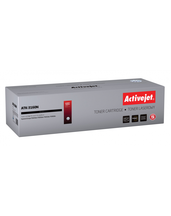 Toner Activejet ATK-3160N (zamiennik Kyocera TK-3160; Supreme; 12 500 stron; czarny) główny