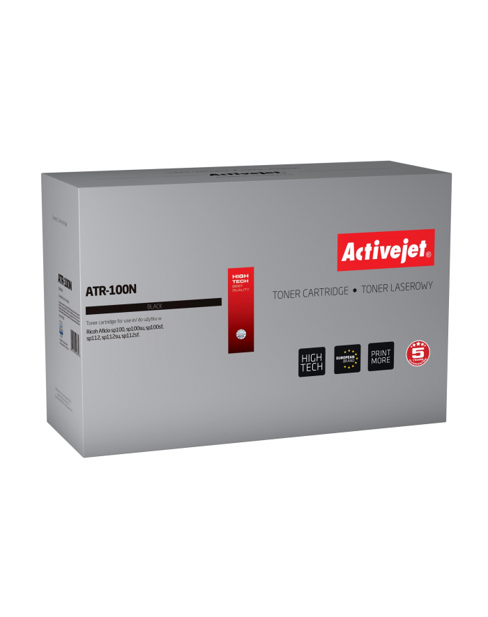 Toner Activejet ATR-100N (zamiennik Ricoh 407166; Supreme; 1 200 stron; czarny) główny