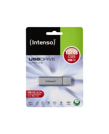 Pendrive INTENSO Ultra Line 3531491 (128GB; USB 3.0; srebrny) nr 1