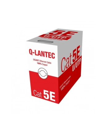 a-lan Kabel UTP Q-Lantec KIU5OUTS305Q ( kat.5e PVC 305m drut zewnętrzny ) 100% miedź nr 2