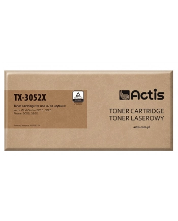 Toner ACTIS TX-3052X (zamiennik Xerox 106R02778; Standard; 3 000 stron; czarny) nr 1